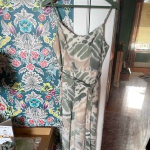 She and sky jumpsuit split leg